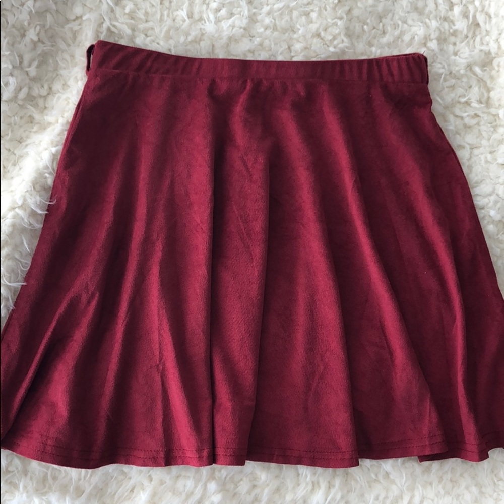 Velvet Material & Flowy Skirt